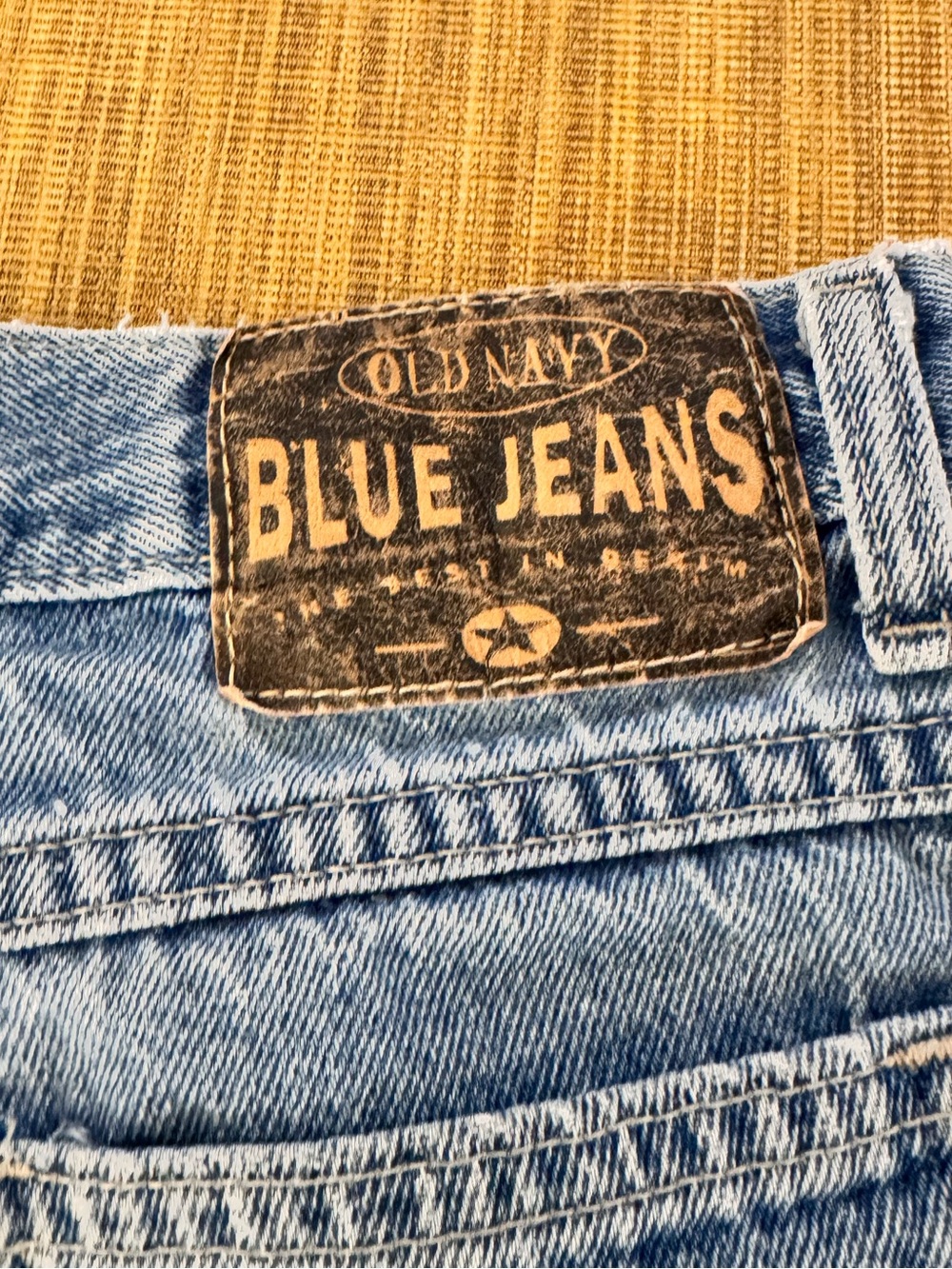 Vintage 90s Old Navy Blue Jean Shorts - Picture 7 of 7